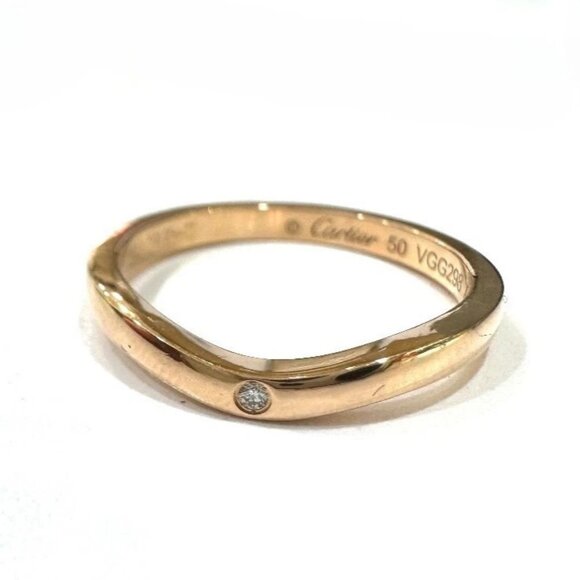 Cartier Jewelry - CARTIER K18PG Ballerina 3P Ring K18 Pink Gold Gold